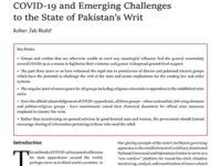 COVID-19 and Emerging Challenges to the State of Pakistan’s Writ